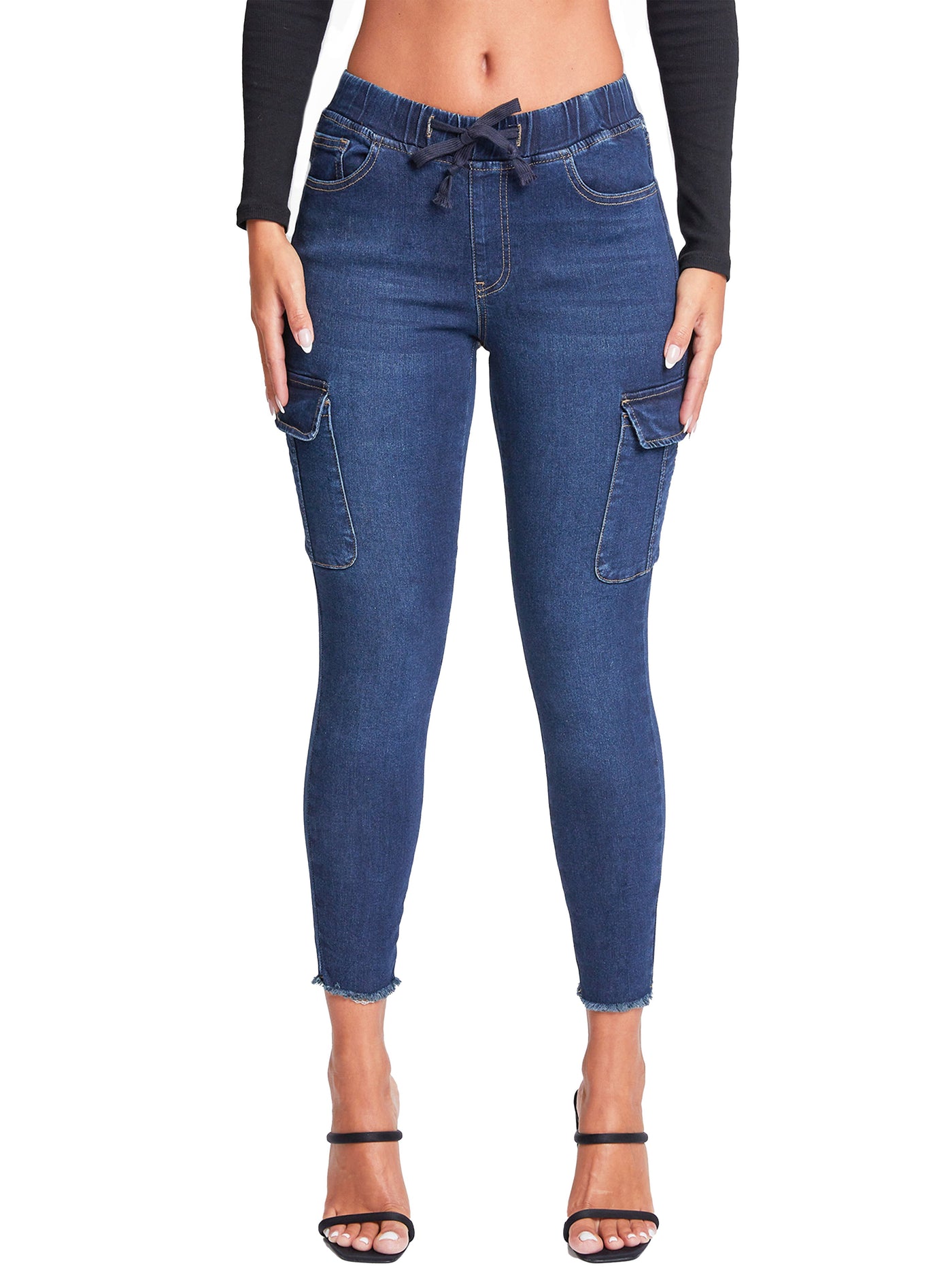 Women's Skinny Cargo Jeans