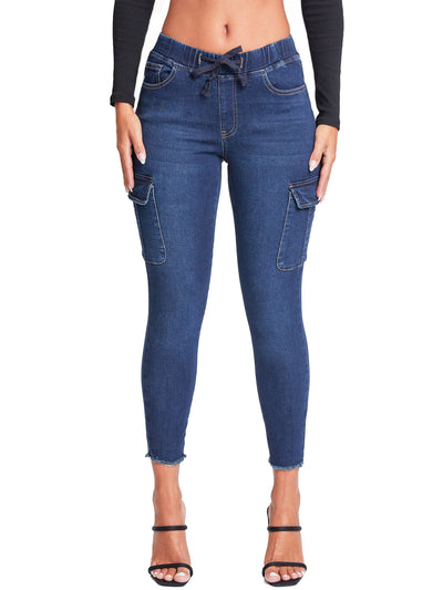 Women's Skinny Cargo Jeans