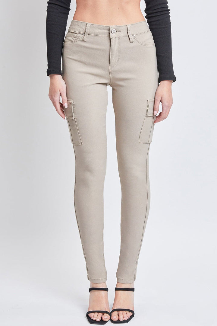 Women's Hyperstretch Cargo Pants, Taupe