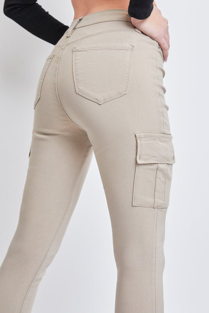 Women's Hyperstretch Cargo Pants, Taupe