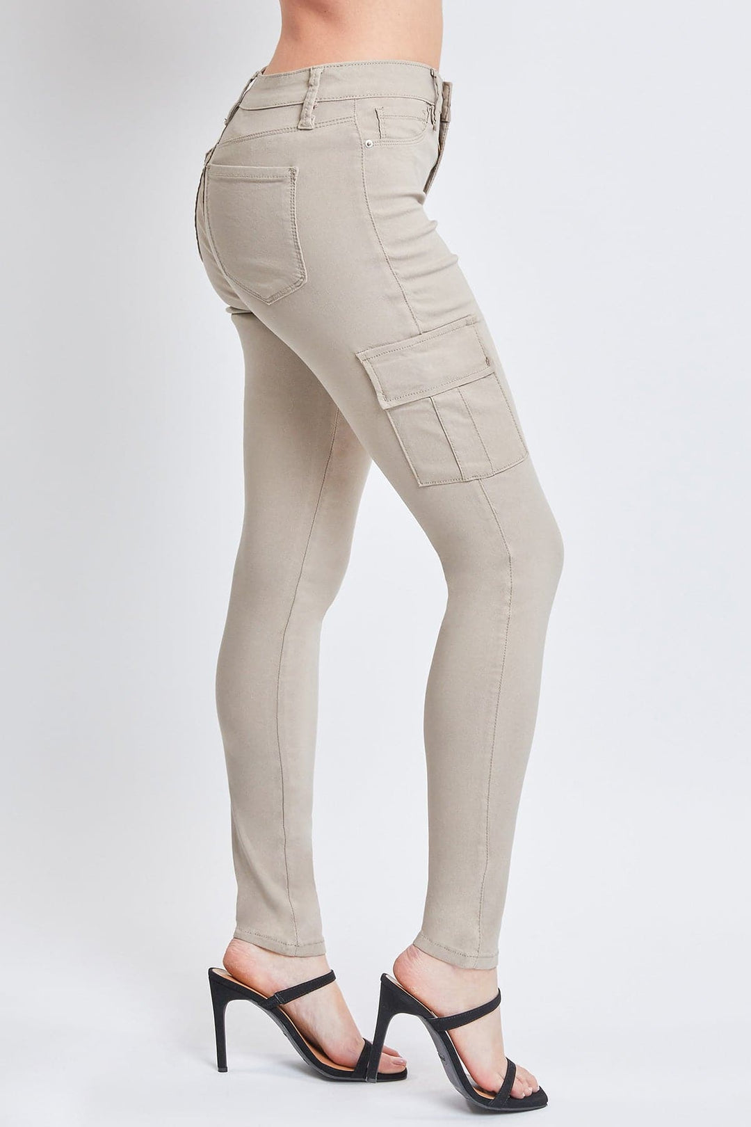 Women's Hyperstretch Cargo Pants, Taupe