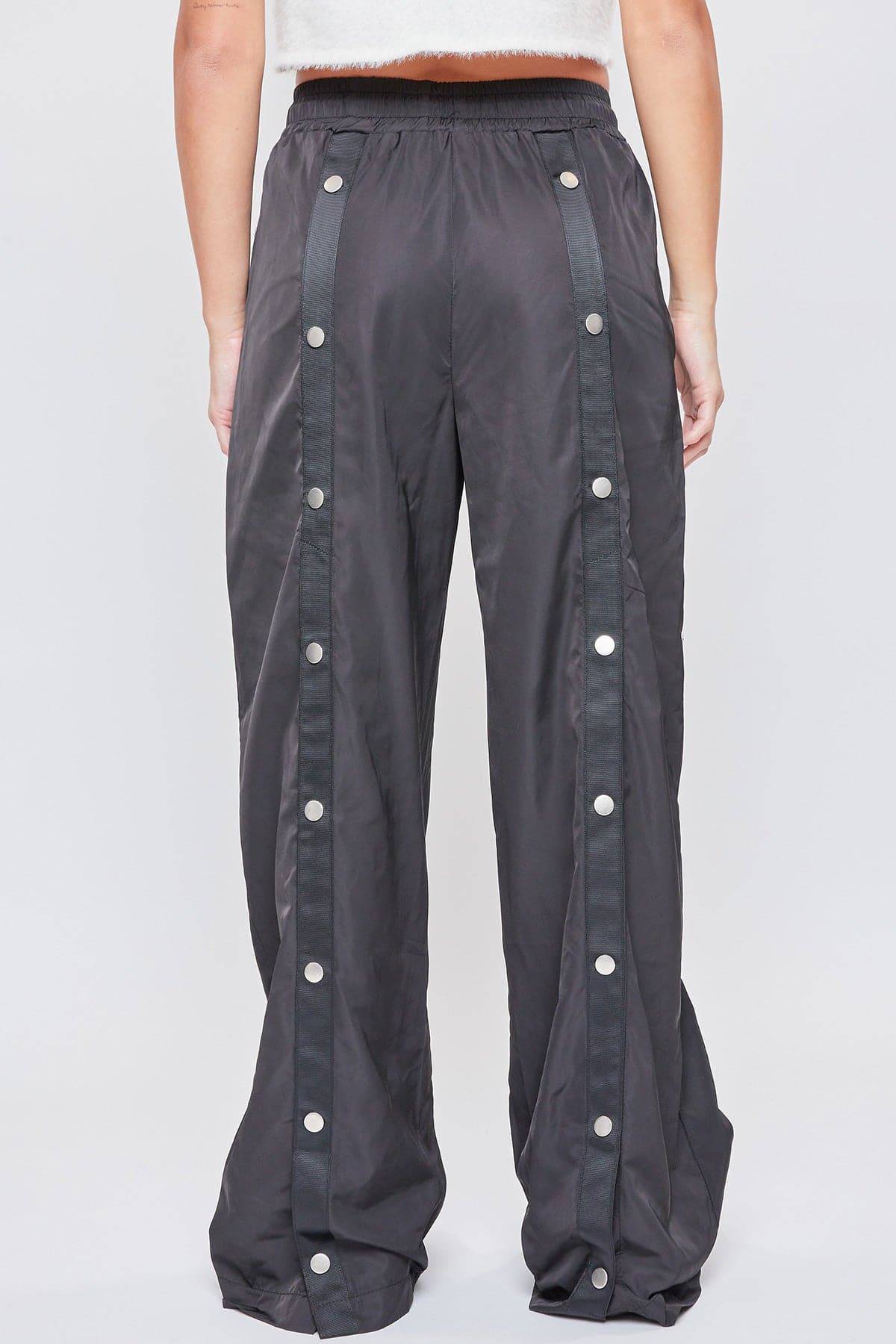 Women's Snap Wide Leg Utility Pants