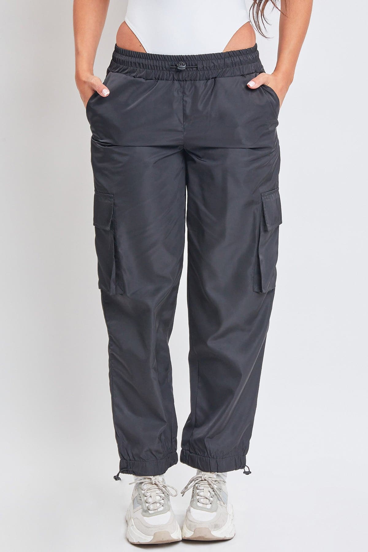 Women's Nylon Cargo Jogger