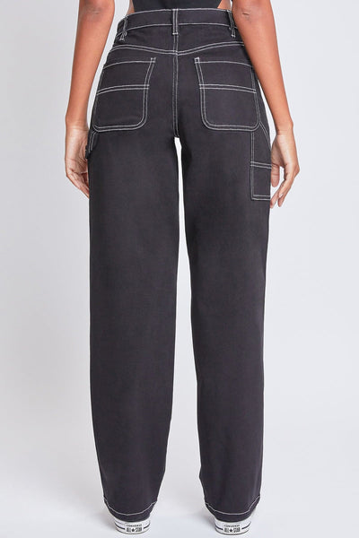 Women's High Rise Carpenter Straight Leg Pants