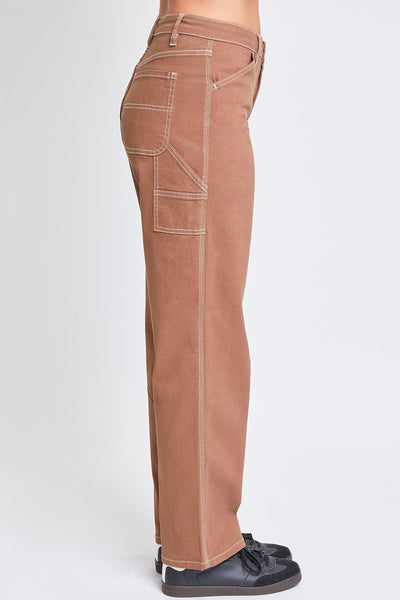 Women's High Rise Carpenter Straight Leg Pants