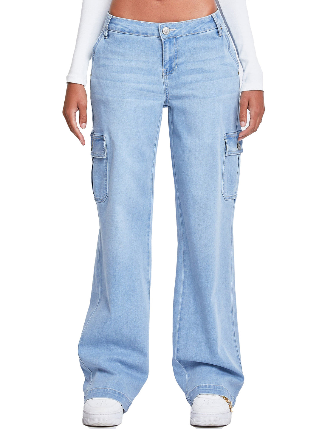 Women's Straight Cargo Skater Jeans