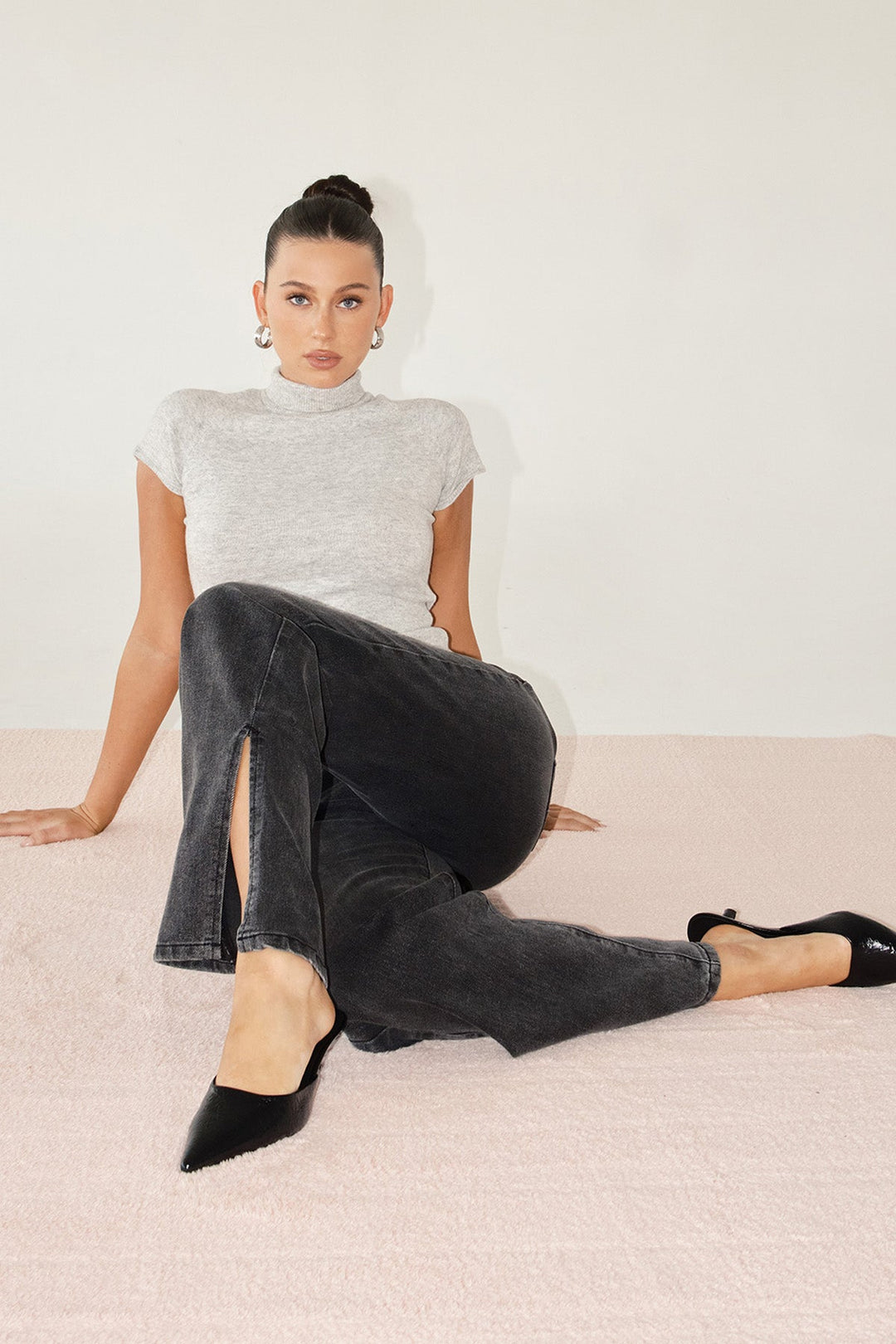 Women’s Dream 90s Straight  Slit Jeans