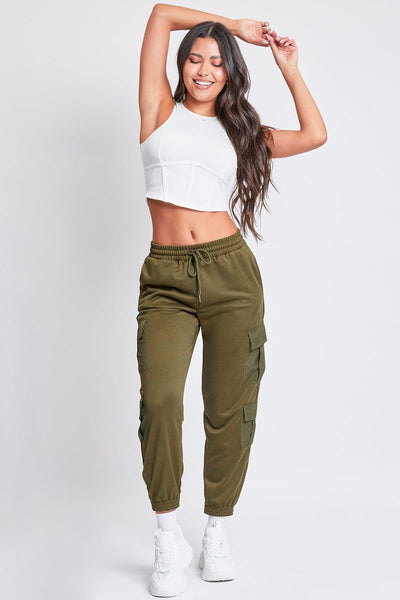 Women's Joggers with Nylon Pockets