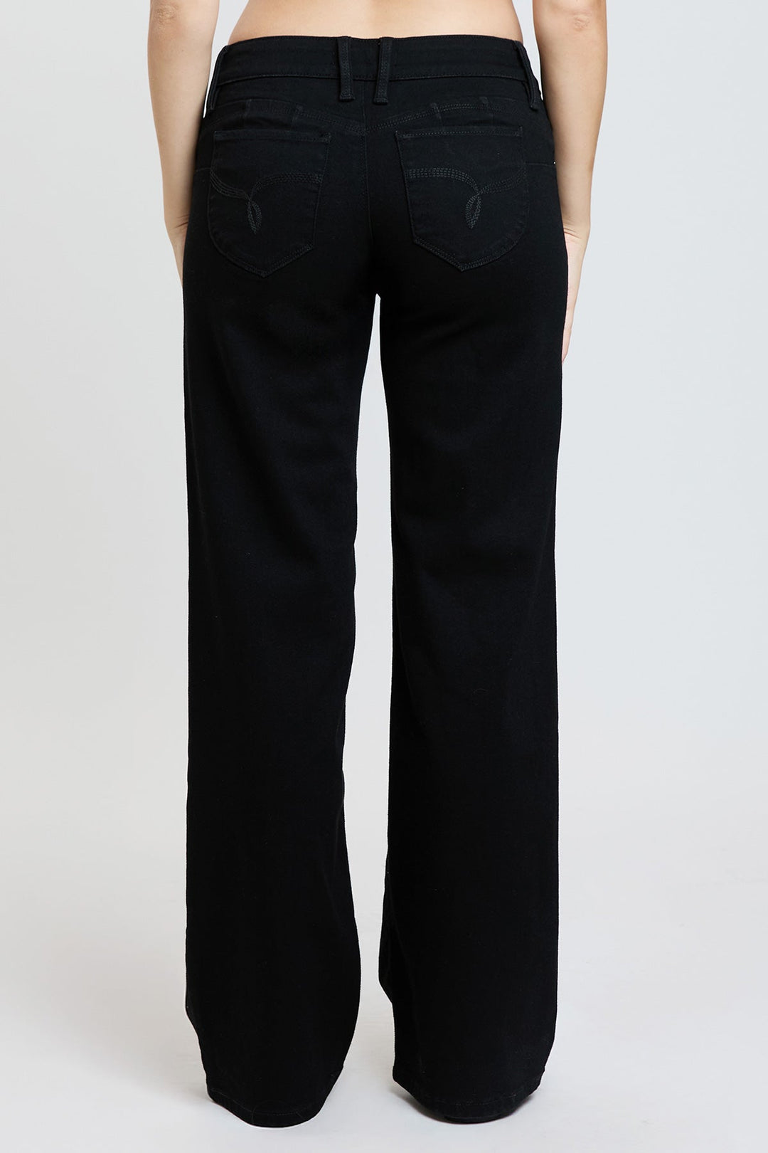 Women's Luxe Low Rise WannaBettaButt Wide Leg Jeans