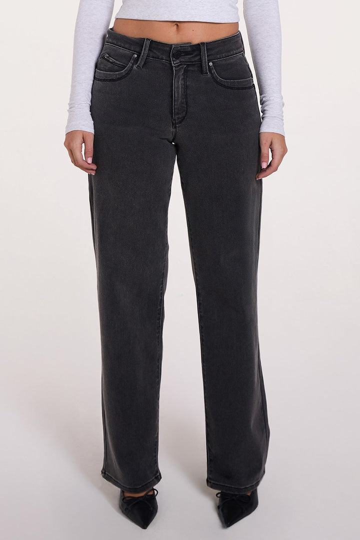 Women's Luxe High Rise WannaBettaButt Straight  Jeans