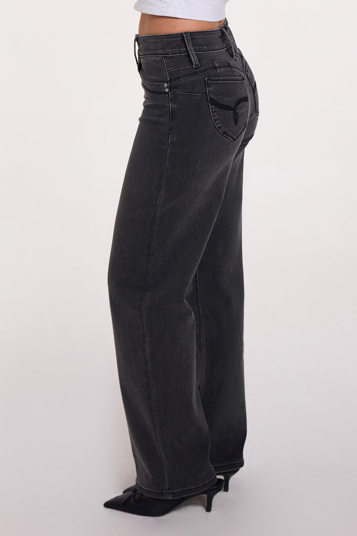 Women's Luxe High Rise WannaBettaButt Straight  Jeans