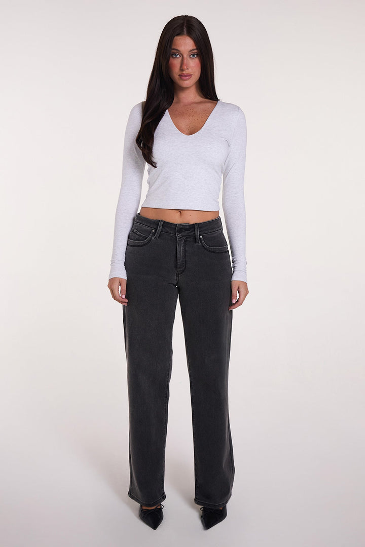 Women's Luxe High Rise WannaBettaButt Straight  Jeans