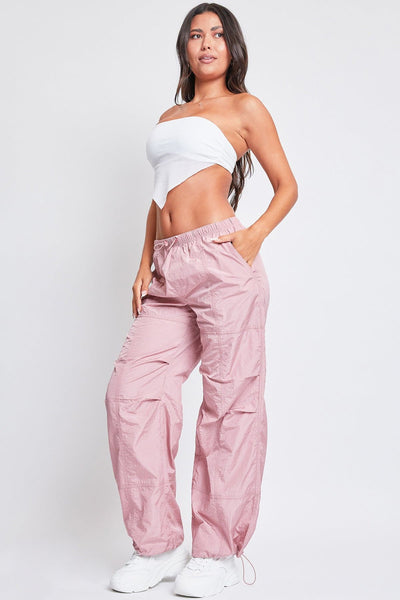 Women's Pull-On Nylon Parachute Pants