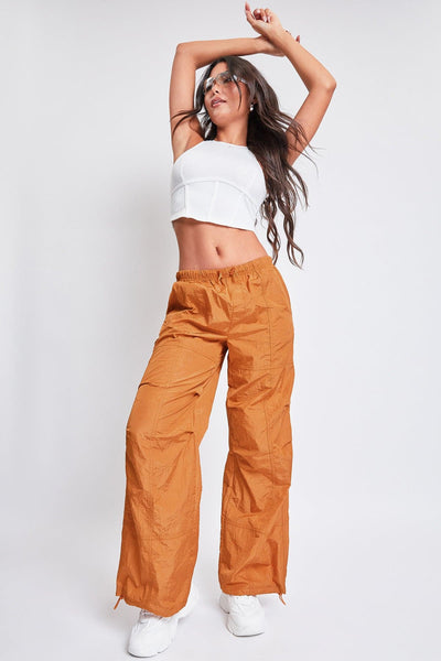 Women's Pull-On Nylon Parachute Pants