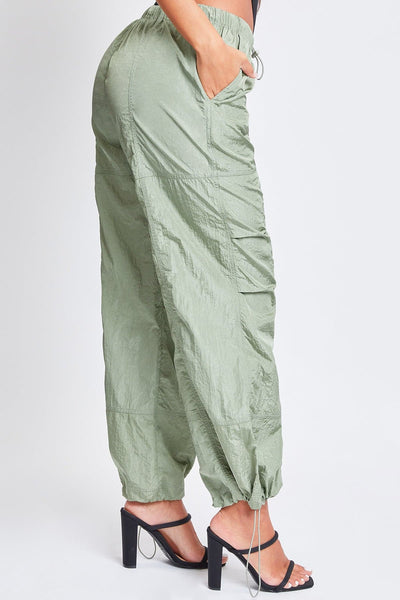 Women's Pull-On Nylon Parachute Pants