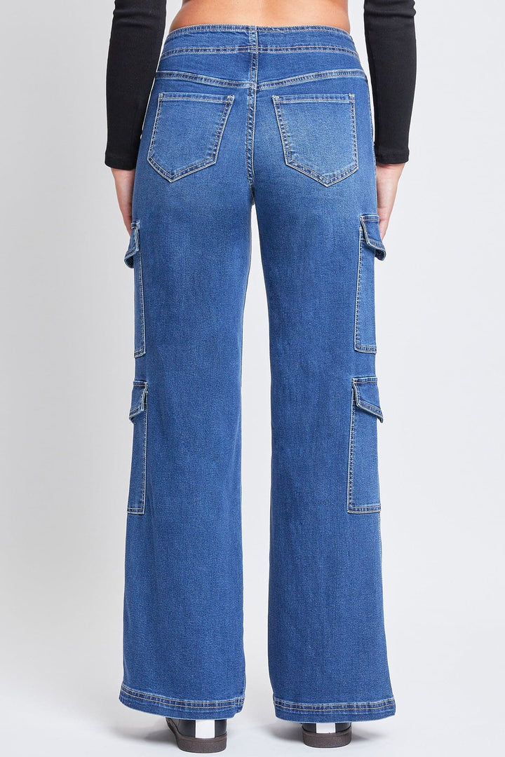 Women’s Wide Leg Double Cargo Jeans