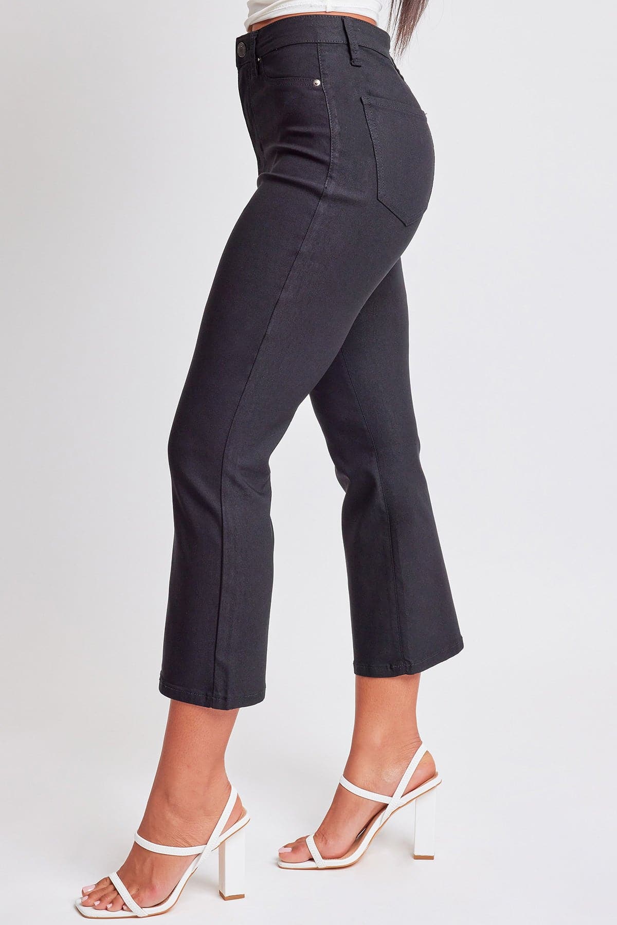 Women's Hyperstretch Cropped Kick Flare Leg Pants