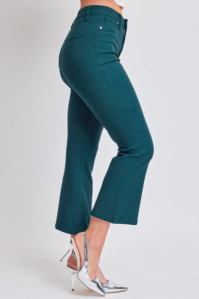 Women's Hyperstretch Cropped Kick Flare Leg Pants