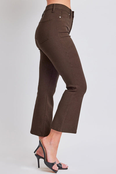 Women's Hyperstretch Cropped Kick Flare Leg Pants