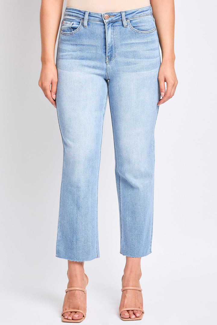 Women's Luxe Cropped Straight  Jeans