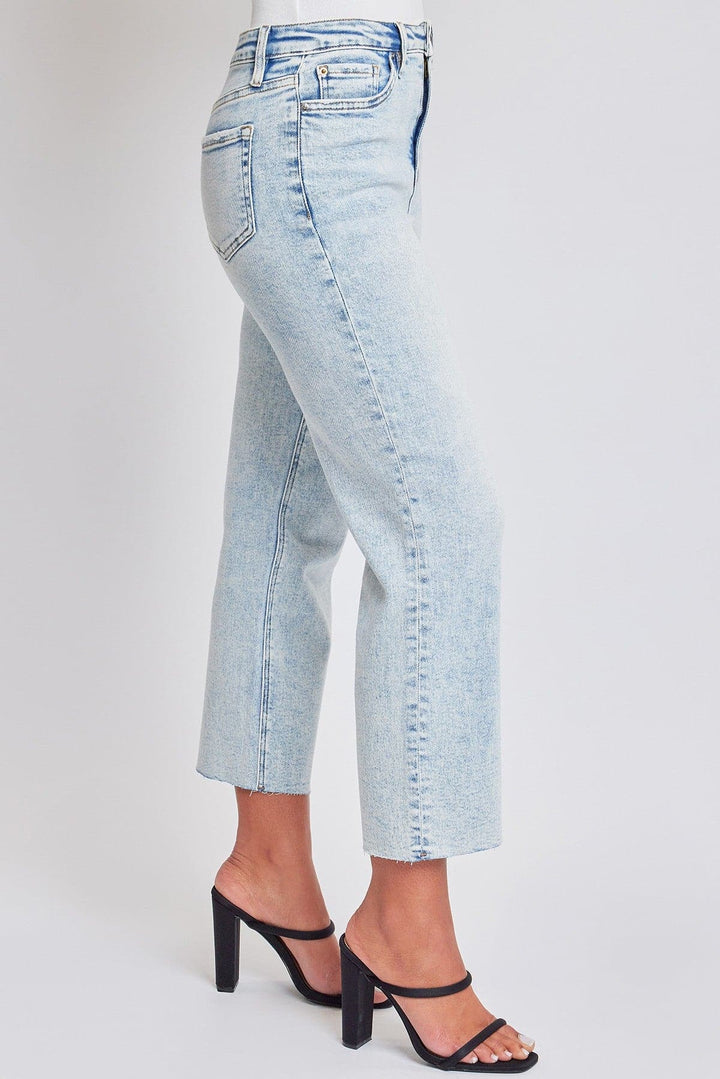 Women's Luxe Cropped Straight  Jeans