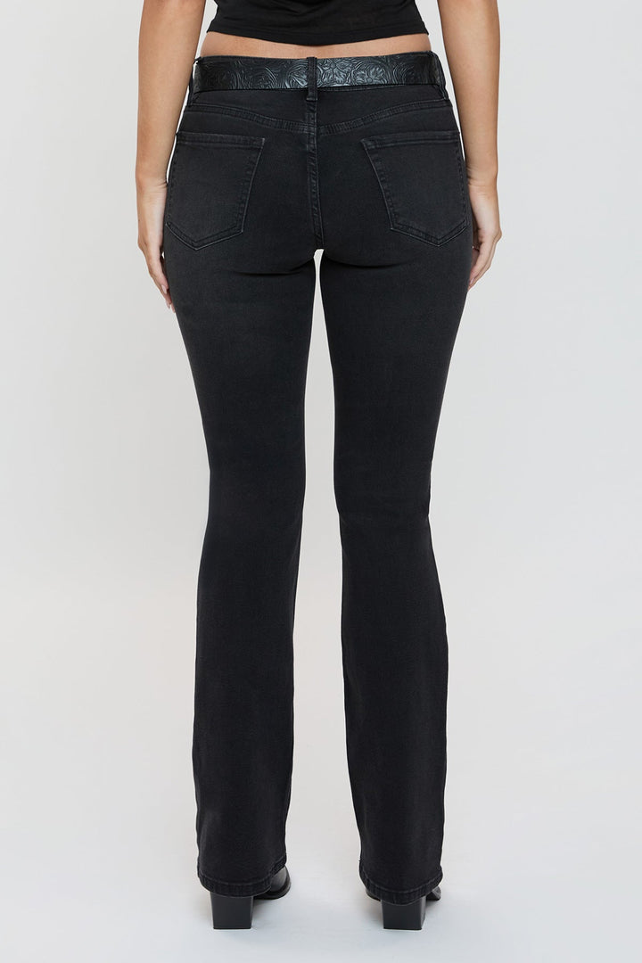 Women's Jessie Belted Bootcut Jeans
