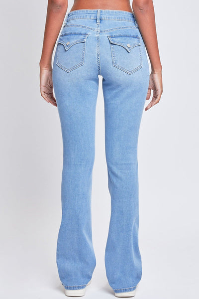 Women's Essential Mid Rise Bootcut Jeans