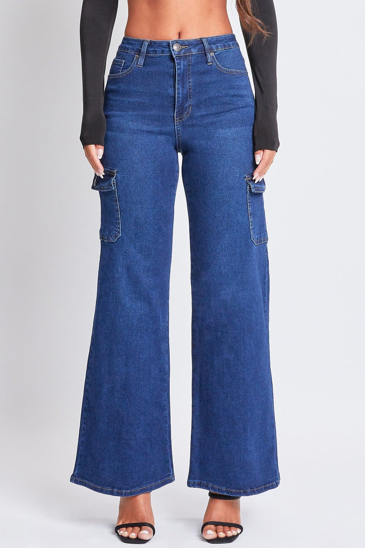 Women's Skater Cargo Wide Leg Jeans