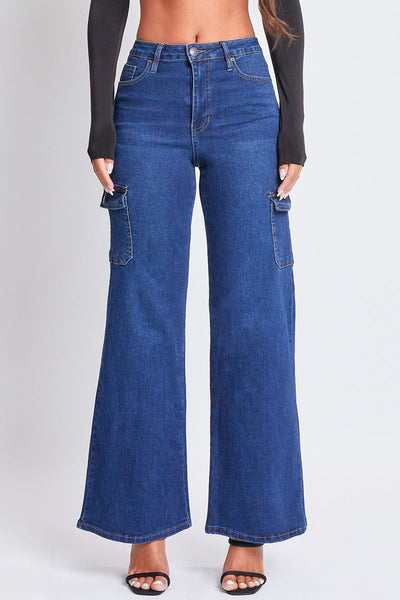 Women's Skater Cargo Wide Leg Jeans