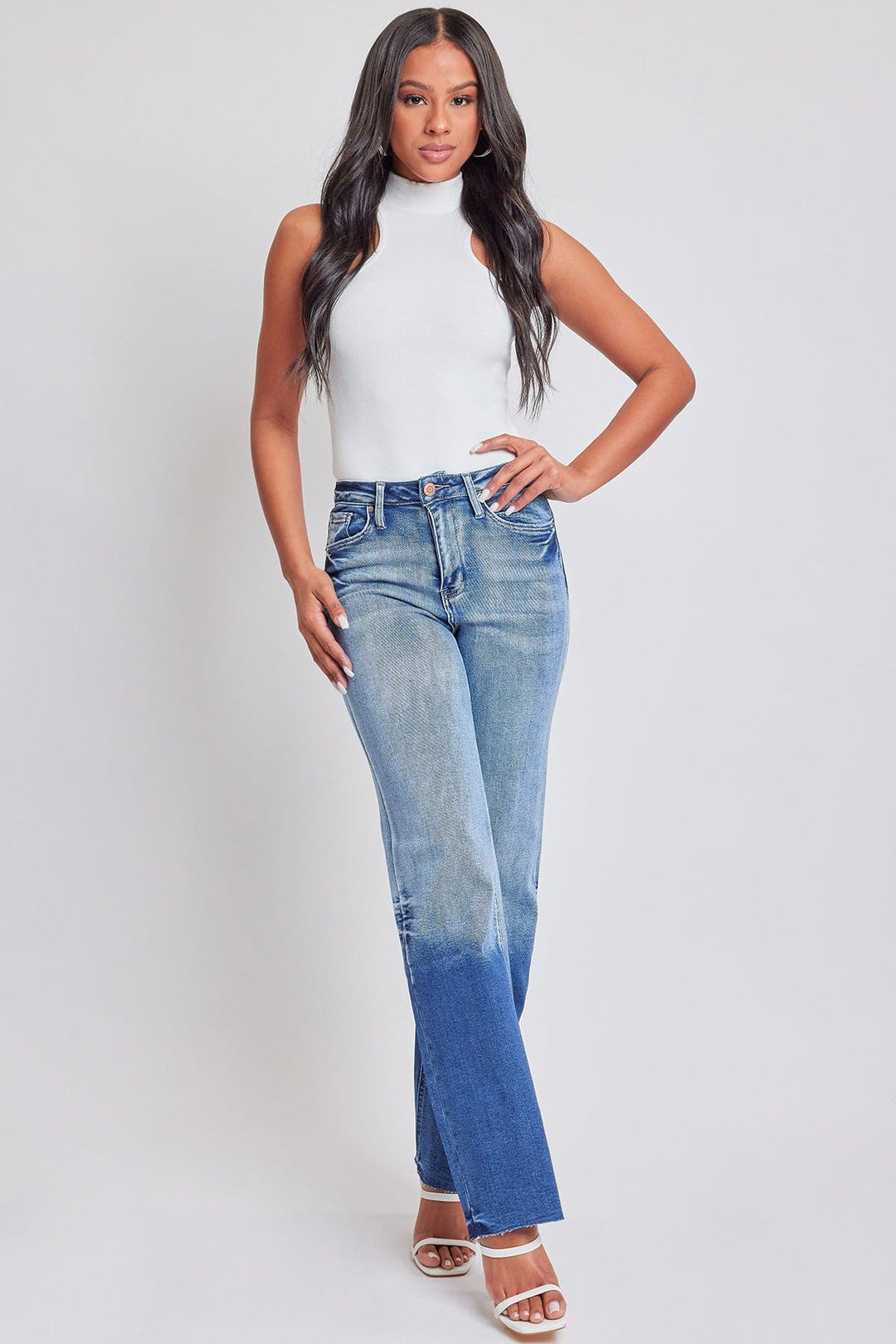 Women's Luxe Straight  Premium Stretch Jeans