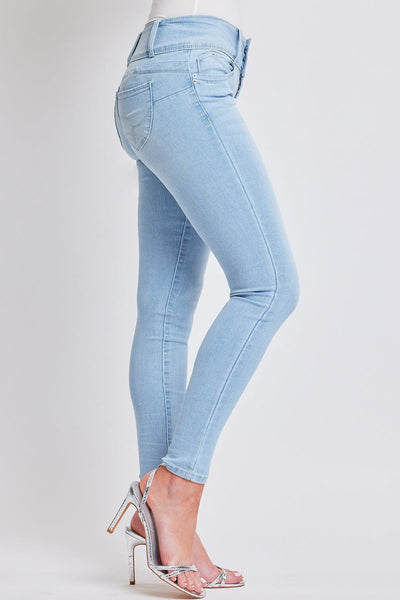 Women's Sustainable WannaBettaButt 3 Button Skinny Jeans