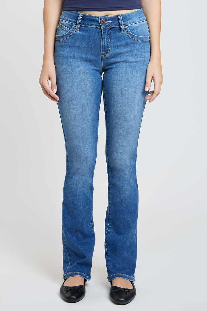 Women's Luxe Mid Rise WannaBettaButt Bootcut Jeans