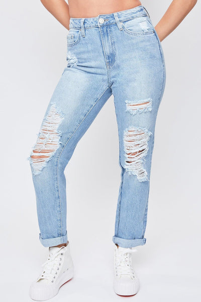 Women's Hybrid Dream Mom Fit Ankle Jeans