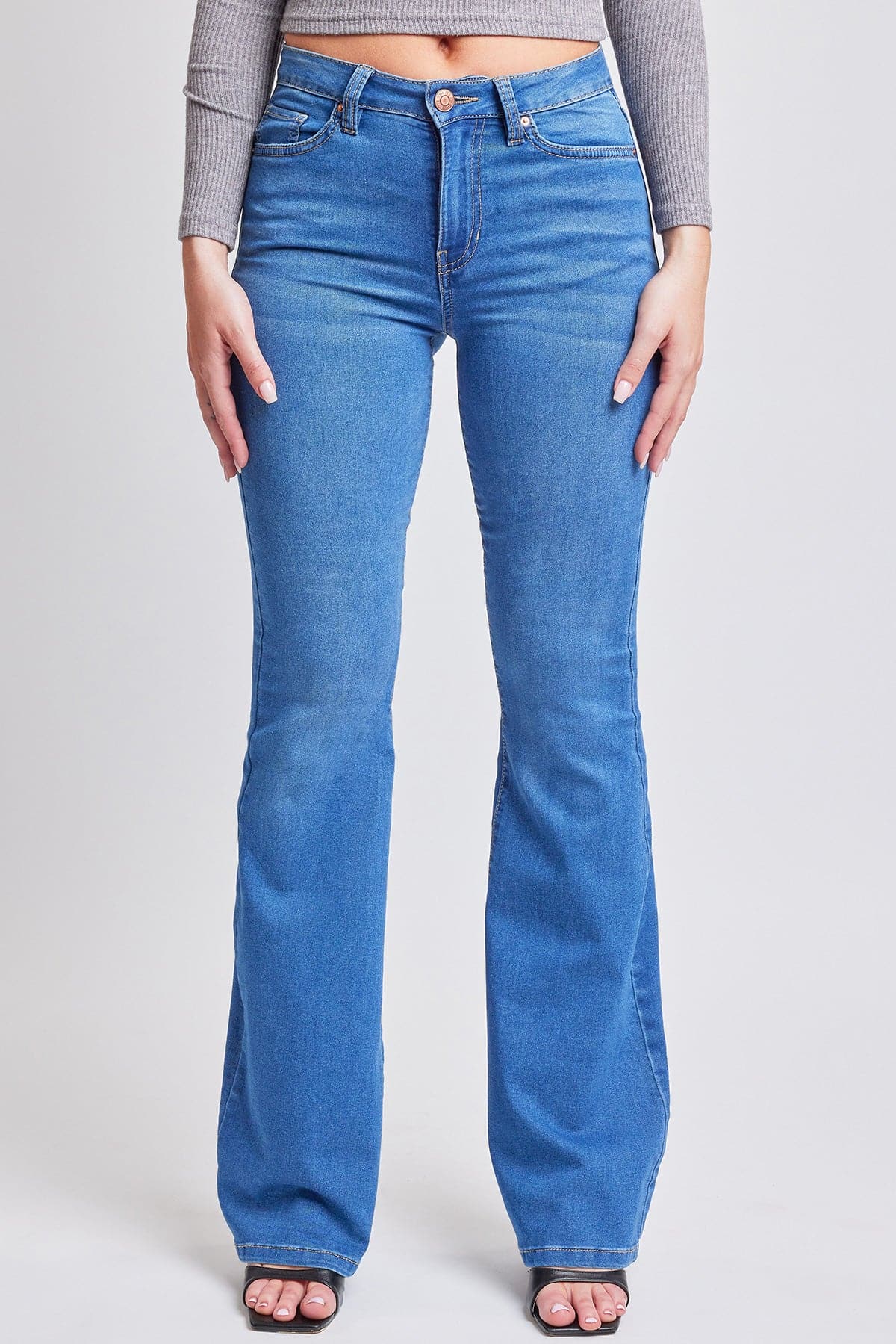 Women's Essential Hyperdenim  Flare Jeans - Long & Regular Inseam