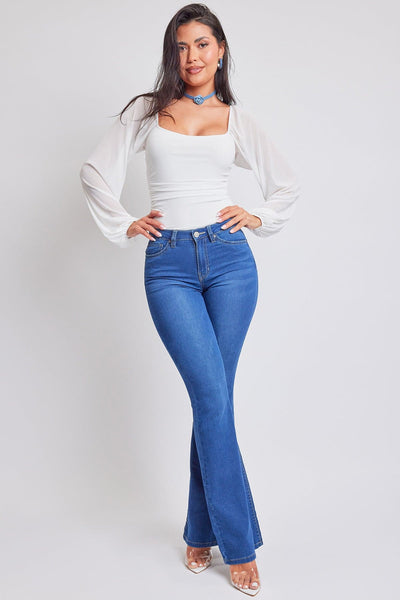 Women's Essential Hyperdenim  Flare Jeans - Long & Regular Inseam