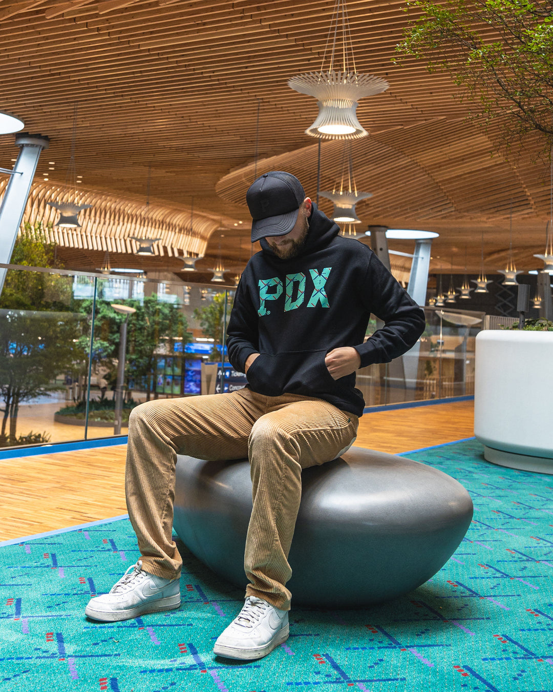 Sueded PDX Carpet Hoodie