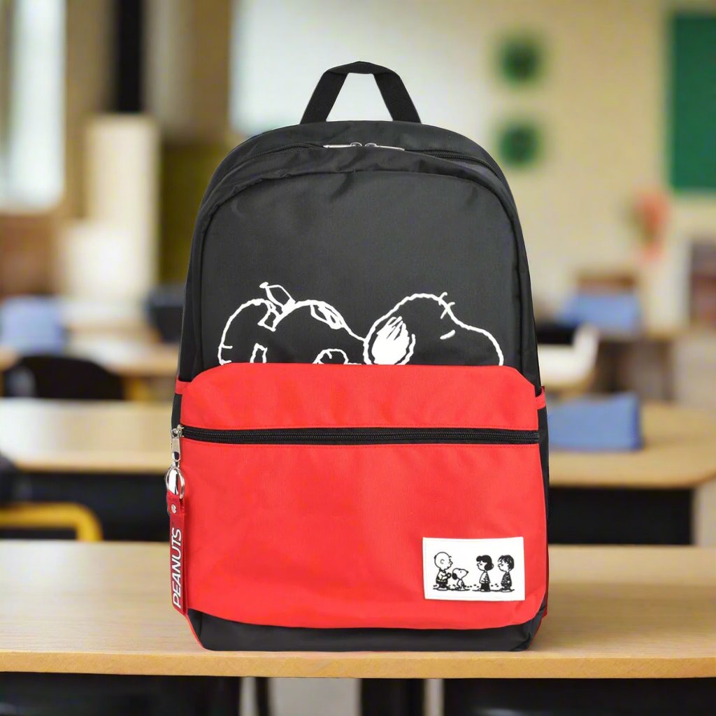 Snoopy, Charlie Brown & Woodstock Peanuts Backpack