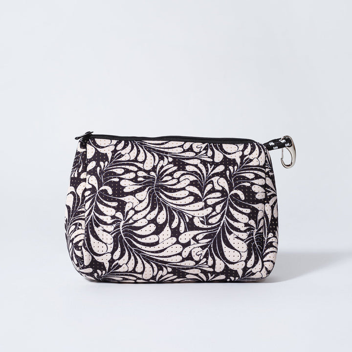 ESSENTIAL POUCH PALM DREAMS BLACK