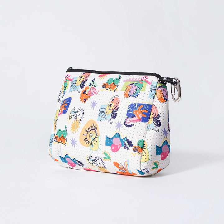 ESSENTIAL POUCH CONSTRUYENDO FUTUROS WHITE