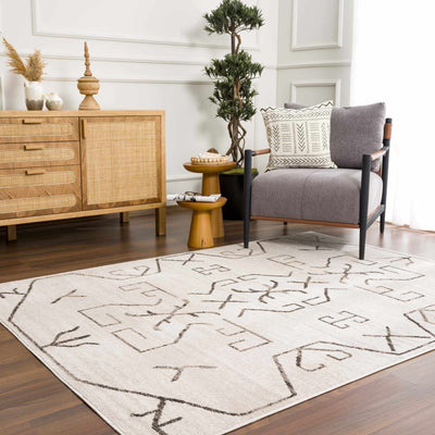 Azzan Black Tribal Area Rug - Limited Edition