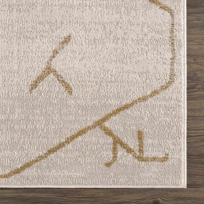 Azzan Gold Tribal Area Rug - Limited Edition