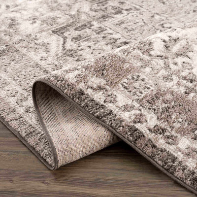 Albie Charcoal & Beige Area Rug - Clearance