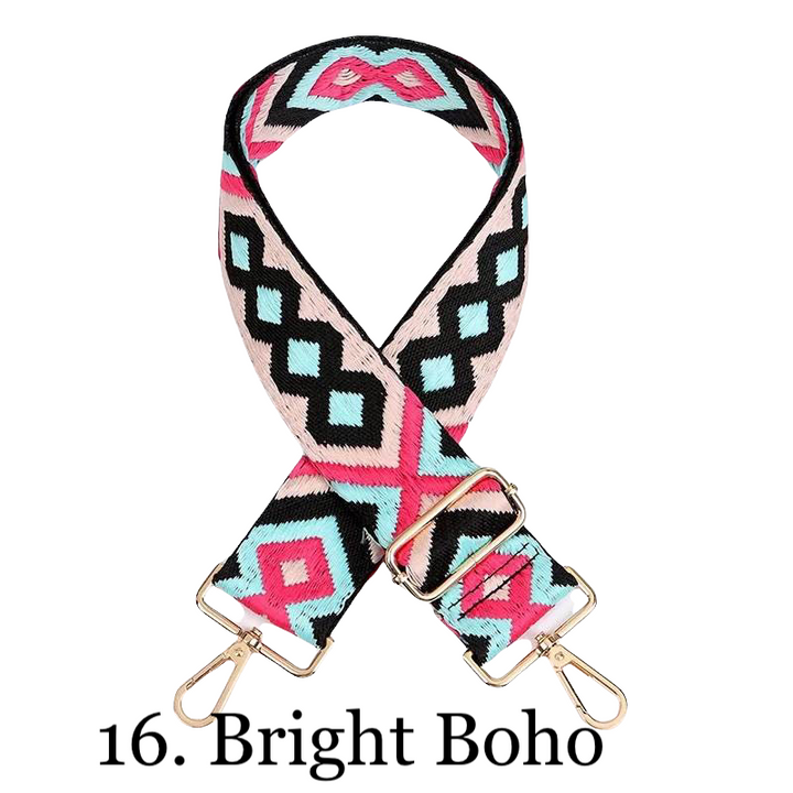 The Sailor | Zippered Crossbody Bag (Black) - Pick Your Strap