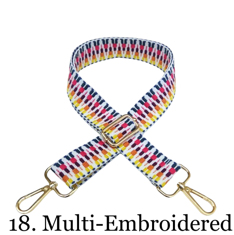 The Sailor | Zippered Crossbody Bag (Ivory) - Pick Your Strap