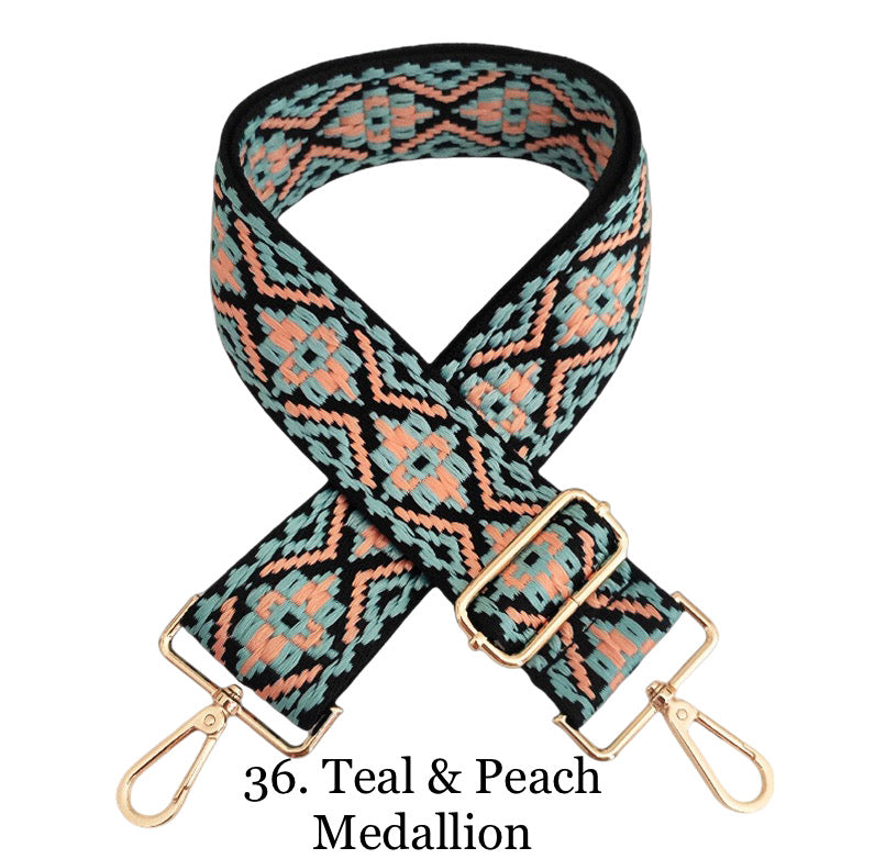 The Sailor | Zippered Crossbody Bag (Camel) - Pick Your Strap