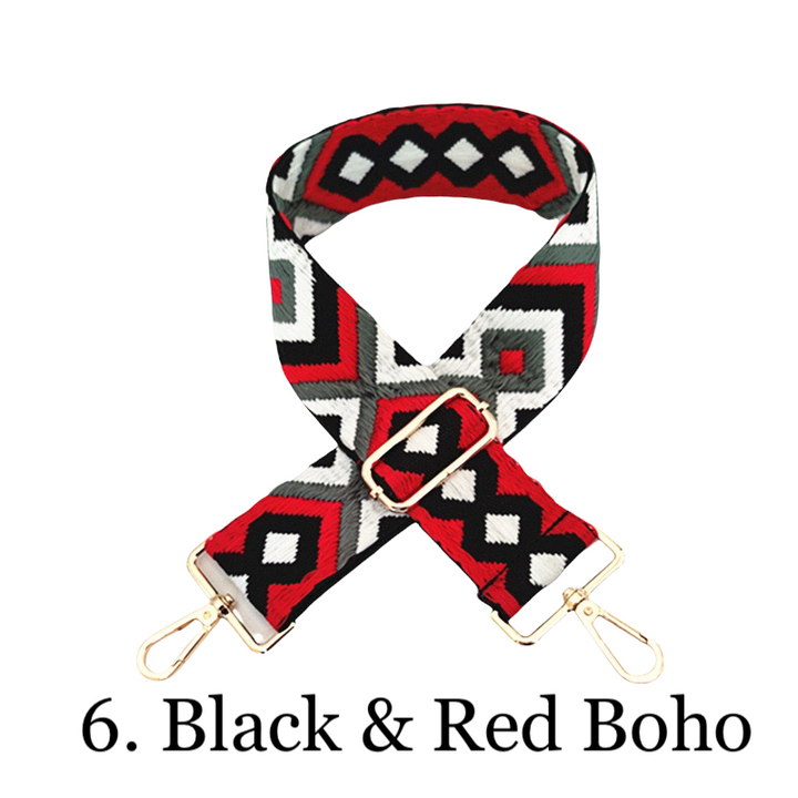 The Sailor | Zippered Crossbody Bag (Black) - Pick Your Strap