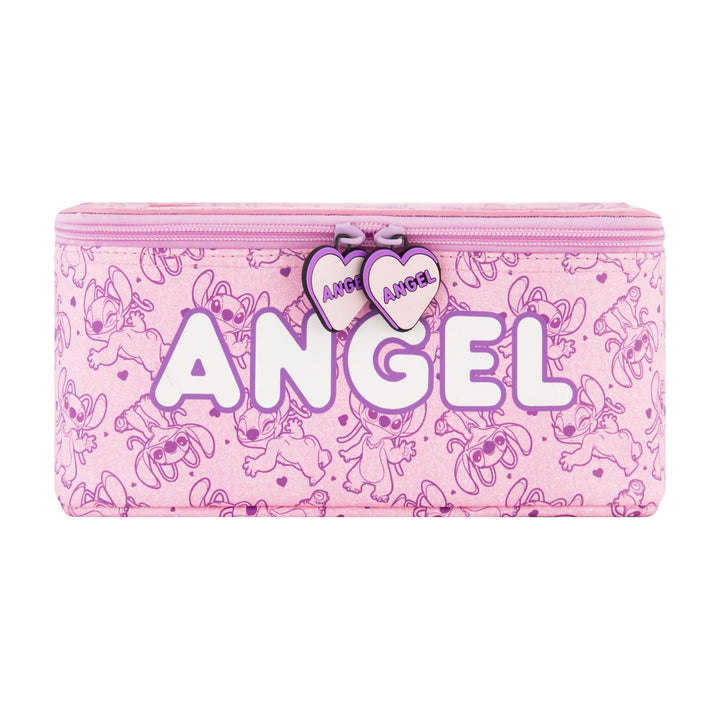 Disney Lilo & Stitch Angel 2-Piece Travel Cosmetic Case Set
