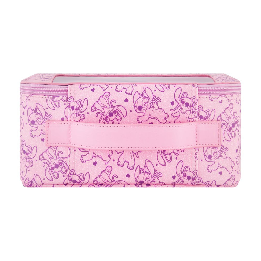 Disney Lilo & Stitch Angel 2-Piece Travel Cosmetic Case Set