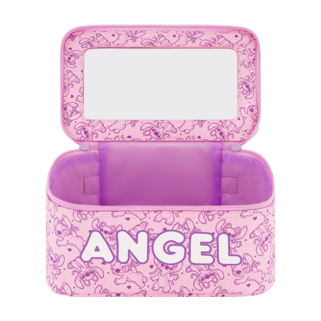 Disney Lilo & Stitch Angel 2-Piece Travel Cosmetic Case Set