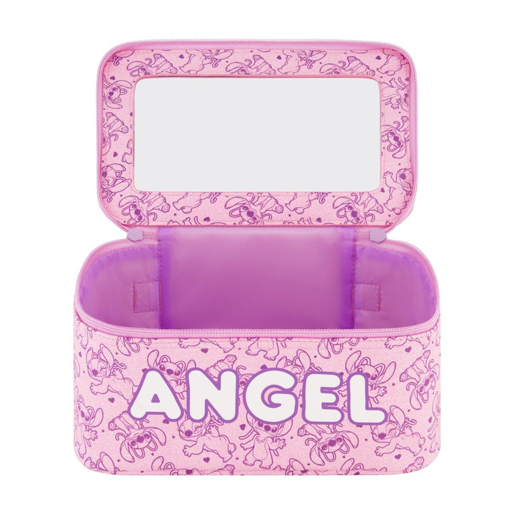 Disney Lilo & Stitch Angel 2-Piece Travel Cosmetic Case Set